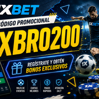 1xBet Código Promocional Argentina:  1XBRO200 - Bono 130 €
