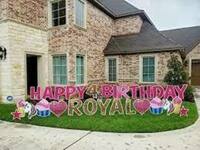 Birthday Yard Signs