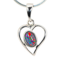 australian opal pendant