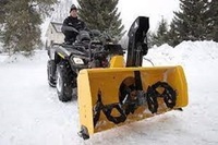 ATV Snow Blowers - Bercomac ATV Snowblower Line